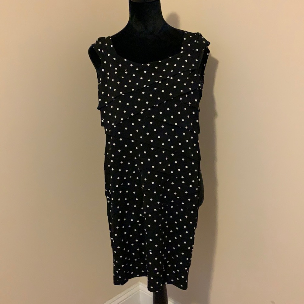 Black and white dress